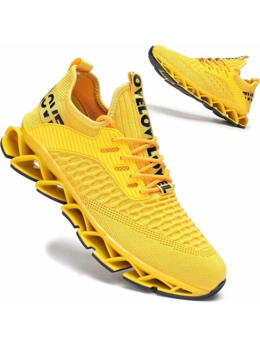 Stylish Breathable Mesh Sneakers for Men | Non-Slip Soft Sole Athletic Shoes